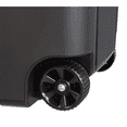 thumbnail image 3 of 45-Gallon Heavy-Duty Wheeled Garbage Can - Plastic Trash Bin with Attached Lid for Residential, Commercial & Industrial Use - Black, 3 of 5