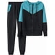 thumbnail image 1 of Conjuntos de 2 piezas para mujer, sudadera con capucha de color liso, sudadera y pantalón, chándal, traje deportivo, sudadera con capucha de color liso, pantalones deportivos, chándal., 1 of 4
