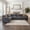 Gray, variant on Oversized Modular Sectional Sofa,Cloud Couch Set 4-Seat Chenille Modular Sectional Sofa with Deep Seat,for Living Room Bedroom Apartment