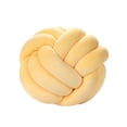 thumbnail image 1 of Txlixc Almohada acolchada de terciopelo, almohada acolchada esférica retorcida de terciopelo de color sólido Txlixc moda, 1 of 3