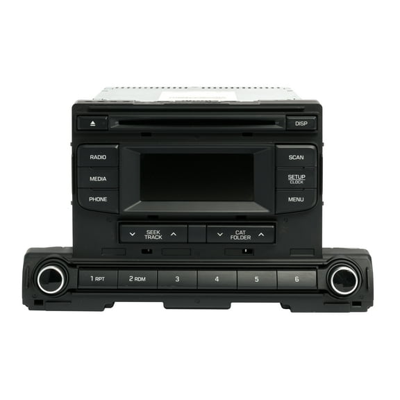 Restored 2017-2018 Hyundai Elantra AM FM Radio Single Disc CD Player 96170-F214OUAT (Refurbished)
