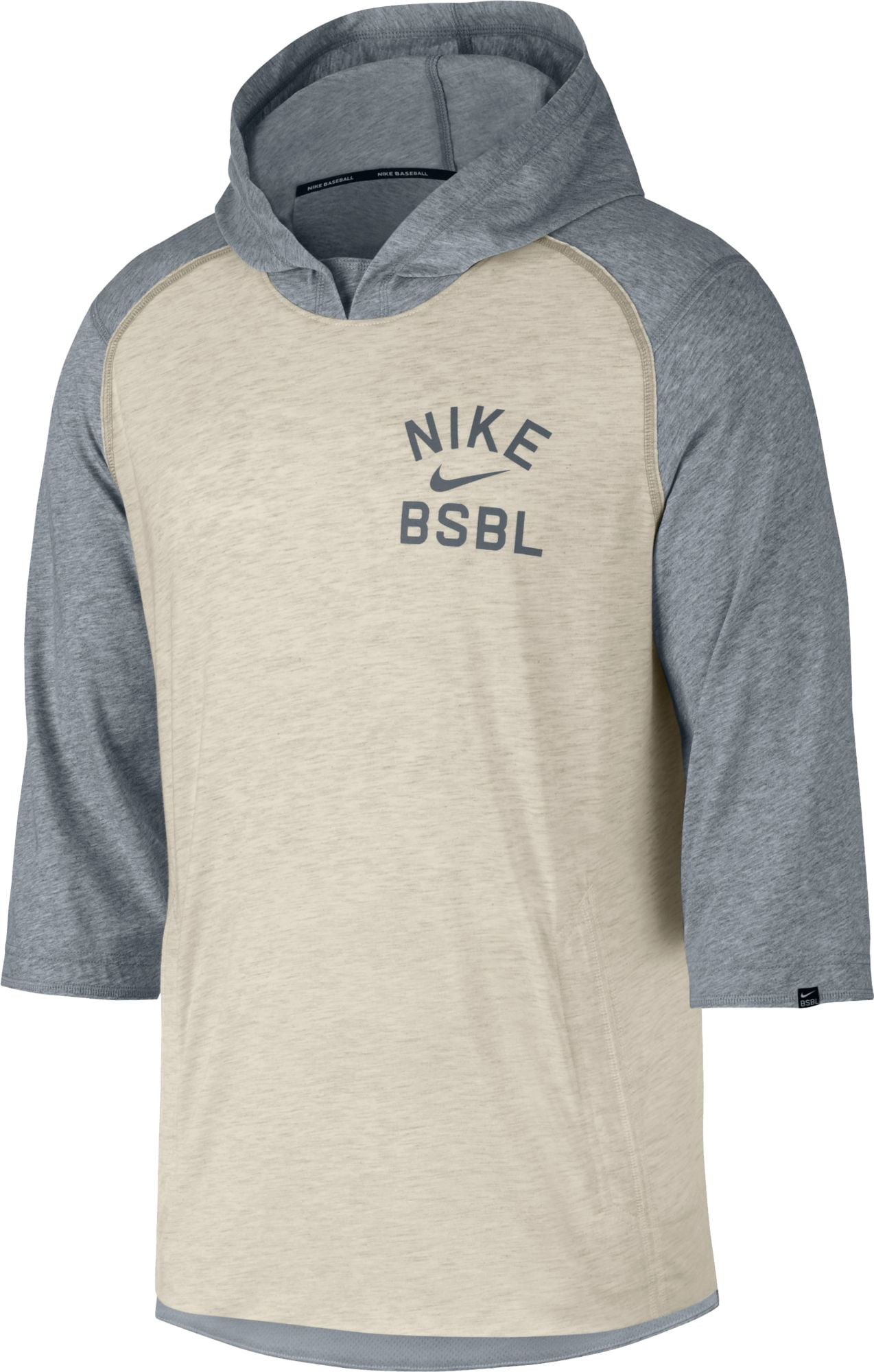 Nike Nike Men's 3/4 Fleece Top Flux Baseball Hoodie