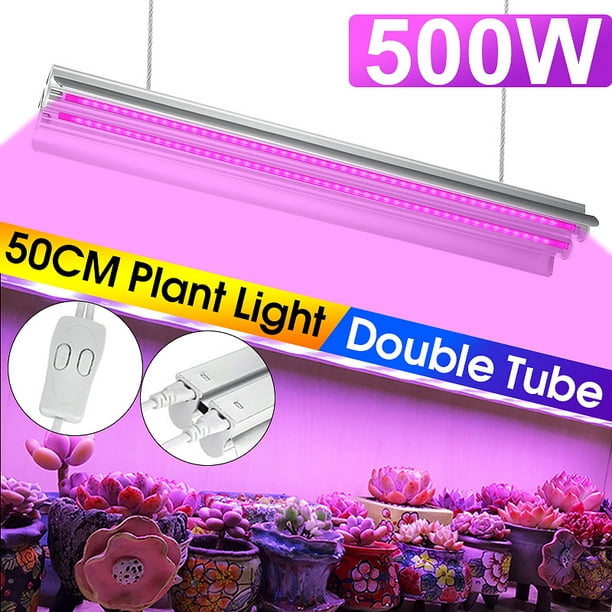 500W 1,64ft LED Plante Grandir Lumière Plein Spectre Haut Rendement Intégré Luminaire