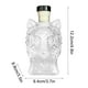 thumbnail image 3 of Botella de whisky Wolf Head, de vidrio de borosilicato alto, con forma moderna que realza el estilo de tu vino, ideal para regalo y uso personal, 330 ml., 3 of 5