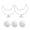 Mooon shaped, variant on Giaone Fish Training Rings Interactively Enrichment Toy Fish Play Training for Swimming Feeding Aquariums Toy