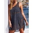 thumbnail image 2 of Coduop Women's Sleeveless Bikini Cover Ups Polka Dot Summer Loose Dress Bathing Suit Beachwear, 2 of 7