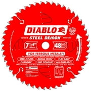 Diablo D0748FM 7-Inch 48-TPI Steel Demon Ferrous Metal Cutting Saw Blade