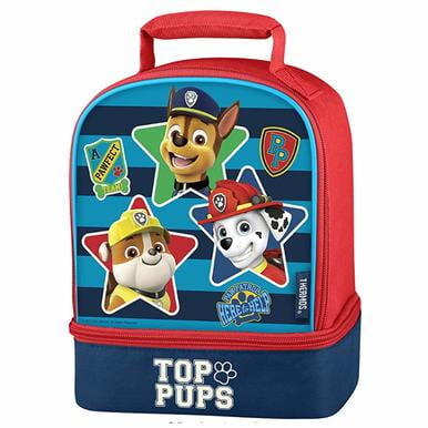 paw patrol dual compartment lunch box