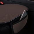 thumbnail image 6 of Breathable & Anti-Slip Car Seat Covers, Air Flow Mesh Ventilated Car Seat Cushion Cooled Seats, Universal Comfort Auto Seat Protector Mat, Coffee, 6 of 7