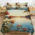 thumbnail image 2 of Duvet Cover Queen Size Butterfly 3 Pcs Duvet Cover Set Bedding Sets Queen Soft Breathable, 2 of 6