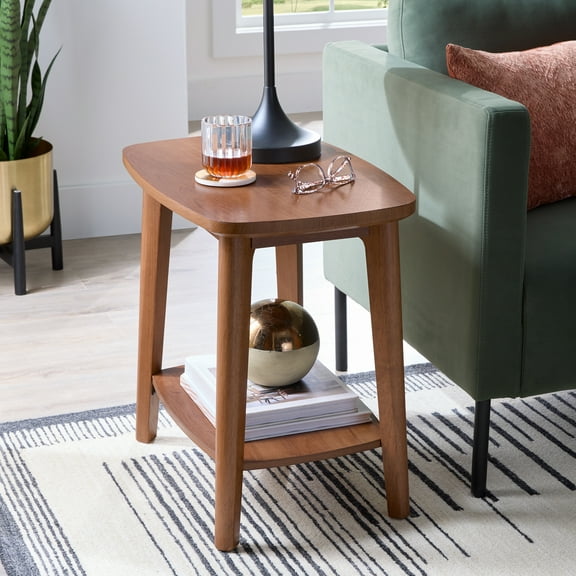 Better Homes & Gardens Greyson End Table, Acorn Finish