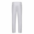 thumbnail image 3 of YUGYXL Deals Mens Suit Pants Big and Tall Lightweight Trousers Solid Color Loose Fit Pant Button Zipper Straight Business Trousers with Pockets, 3 of 3