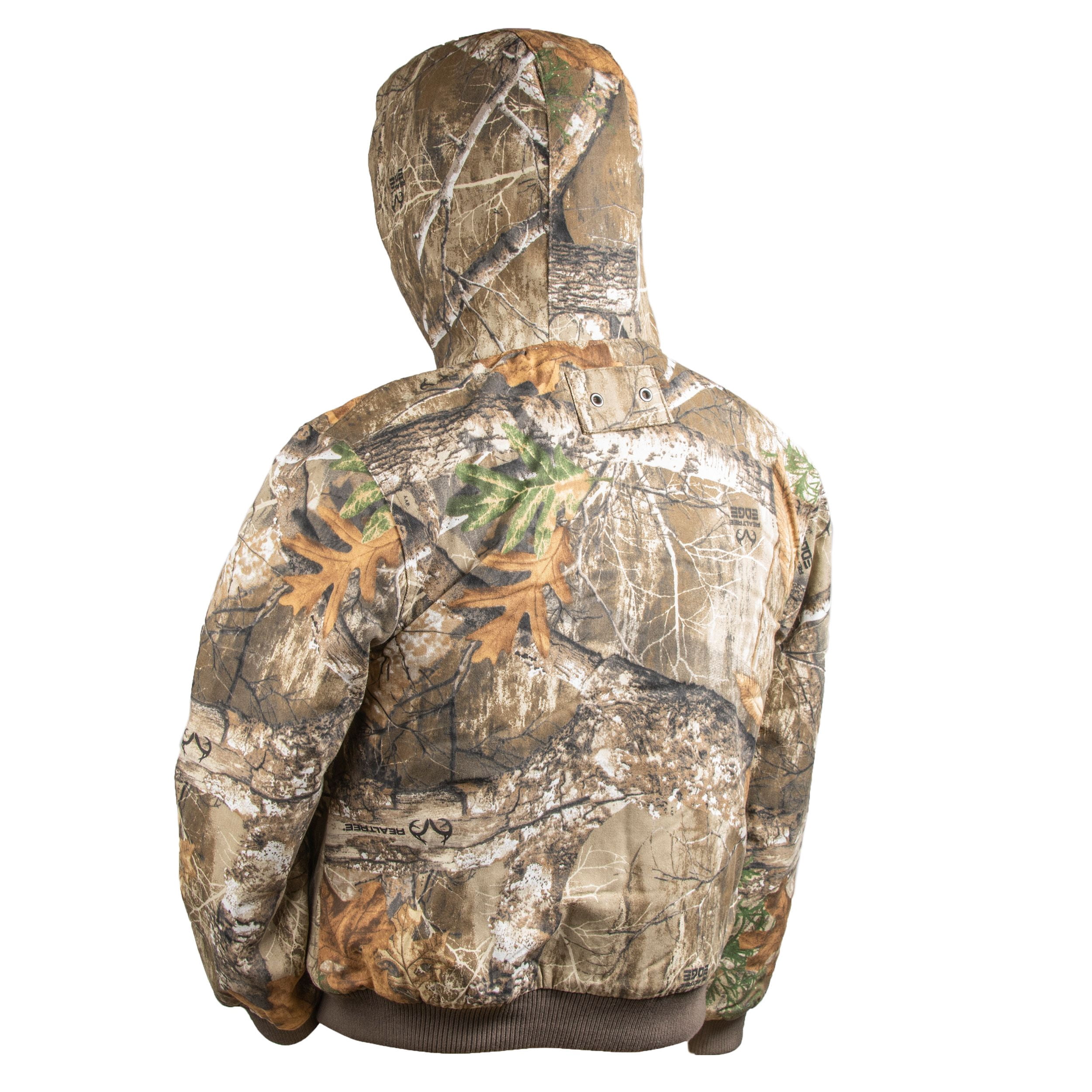 Realtree Edge Youth Insulated Hunting Bomber Jacket, Size M, Unisex