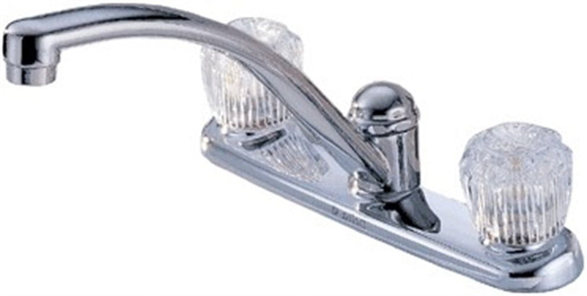 Delta Faucet 2102LF Brass Chrome Kitchen Faucet 1 Piece 1 Pack