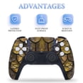 thumbnail image 4 of Skin Sticker for PS5 Slim Standard PS5 Pro Disc Digital Edition Console and Controllers Decals for Playstation 5 (Scale ,PS5 Pro Standard), 4 of 5