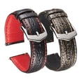 thumbnail image 4 of New Shark Pattern Genuine Leather Strap Personalized Quick Release Watch Strap Watch Soft Strap Men's 18-22mm Spot, 4 of 5