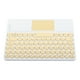 thumbnail image 5 of Teclado Bluetooth con panel táctil y teclas redondas con diseño ergonómico, conexión estable, 10 pulgadas, color amarillo, 5 of 5
