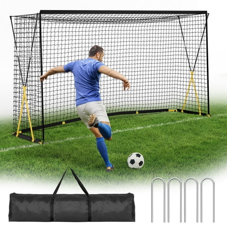 12 x 6 FT Soccer Goal, Full-Size Portable Net for Backyard