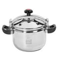 thumbnail image 1 of Stainless Steel Pressure Cooker, Induction , Secure Locking System, Multi Pressure Levels, Cookware, Pots and Pans, Kitchen, Dishwasher Safe, 1 of 7