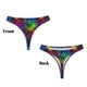 thumbnail image 3 of Balery Bright Universe Tangas de Algodón para Mujer con Estampado – Ropa Interior Sexy, Transpirable, G-string-3X-Large, 3 of 6