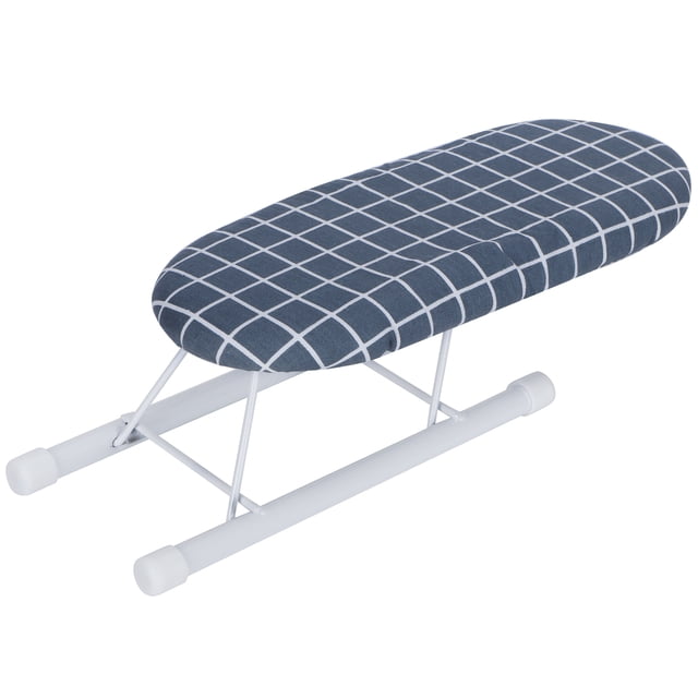 Tabla de Planchar Plegable, Mesa de Hierro Con Cuelos y Paños, Uso en Vieges en el Hogar, Detalfes Delicados, Resistente de Material Al Hierro, Mini Mesa de Planchar