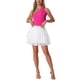 thumbnail image 2 of Falda Mini de Tul Abultada en Capas INSPIRE CHIC para Mujeres L Blanco, 2 of 5