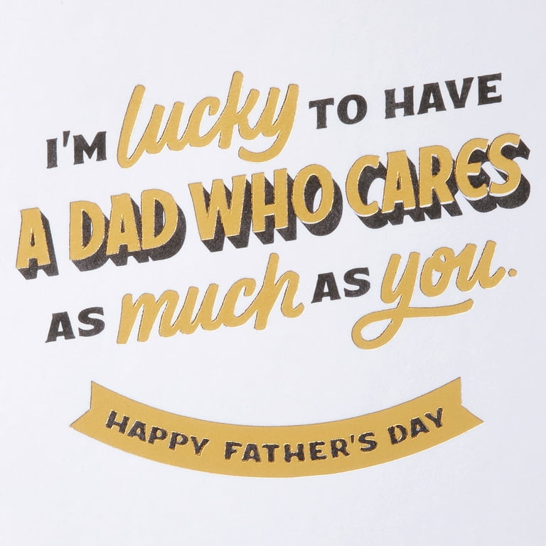 American Greetings Father's Day Card for Dad from Daughter (Strong Dads)