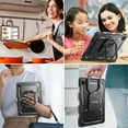 thumbnail image 7 of Fintie Cover for iPad Pro 11 2020 2nd Generation - Full-body Rugged Case with 360 Degree Rotating Kickstand Grip, Black, 7 of 7