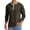 DarkBrown, variant on Crew Neck Henley Men Shirts Long Sleeve Shirts for Men Casual Color Block Tops