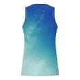 thumbnail image 3 of IROINNID Men's Sleeveless Tank A-Shirt, Tag Free & Moisture Wicking, Pullover Tie-dye Ribbed Stretch Fabric, 3 of 4