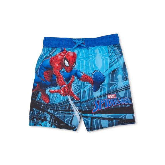 Spider-Man Toddler Boy Swim Trunks UPF 50 