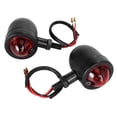 thumbnail image 3 of harper 2 Pcs Feux de Signalisation de Moto Durabilité Remplacement Accessoires Moto Noir Rouge, 3 of 10