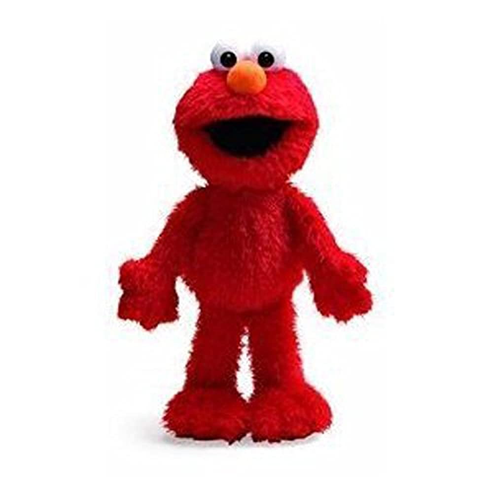 Sesame Street Soft Plush - 14in Elmo Plush Doll - Walmart.com - Walmart.com
