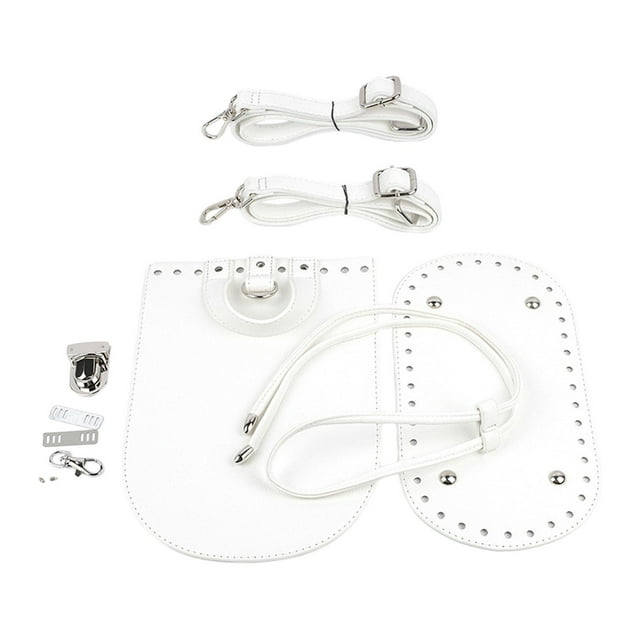 7x Kits de fabricación de mochilas de cuero PU, DIY, bolso de cuero PU, proyectos de manualidades, conjunto de tejido para mochila DIY, bolso hecho a