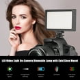 thumbnail image 4 of Photography Lamp,Adjustable With Cold Led Video Dimmable Lamp Adjustable Cold Mount Live 3200k-5600k Dimmable Lamp Panel On-camera 3200k-5600k With Cold Mount On-camera 3200k-5600k Dimmable, 4 of 7