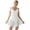 White, variant on Women's Short Sleeve Backless Skirted Leotards Ballet Dance Dress Gymnastics Dancewear White XL