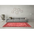 thumbnail image 3 of Ahgly Company Indoor Square Persian Red Traditional Area Rugs, 7' Square, 3 of 4