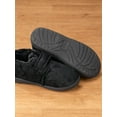 thumbnail image 4 of Diabetic Comfort Slippers, Adjustable House Shoes, Black, Men's Large, 4 of 11