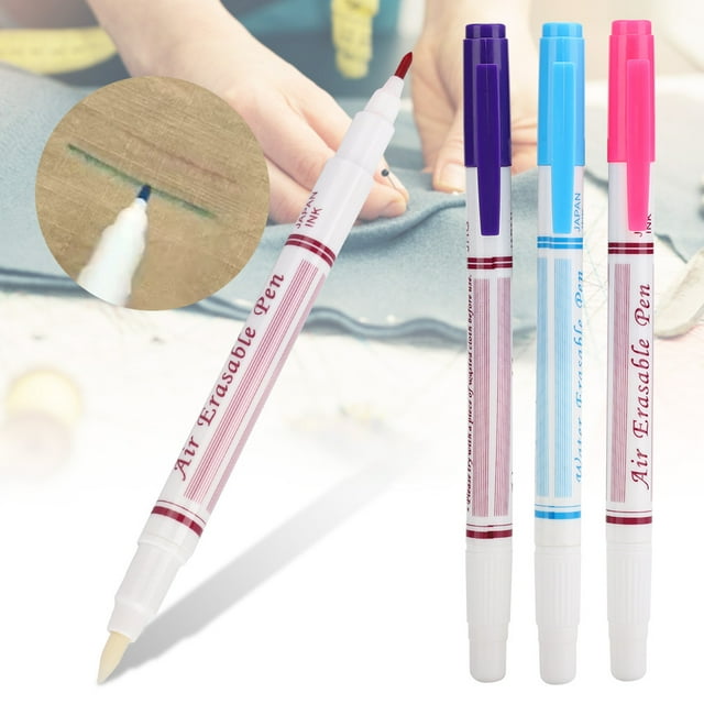 Cloth Water Erasable Pen, Practical Water Erasable Pen For Large Embroidery Works Or Beginners