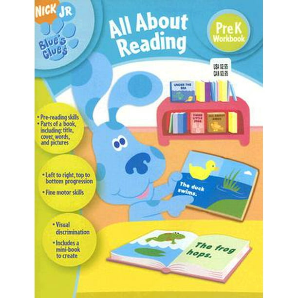 Blue's Clues (Learning Horizons): Blue's Clues All about Reading : Pre ...