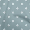 thumbnail image 1 of oneOone Cotton Flex Light Blue Fabric Polka Fabric For Sewing Printed Craft Fabric By The Yard 40 Inch Wide, 1 of 6