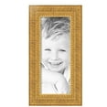 thumbnail image 2 of ArtToFrames 8" x 20" Versailles Wave Ornate Gold Picture Frame, 8x20 inch Gold Wood Poster Frame (WOM-5245),  Pack, 2 of 7