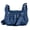 Navy, variant on Collections Etc Multi Zippered Pocked Nylon Adjustable Strap Handbag Navy