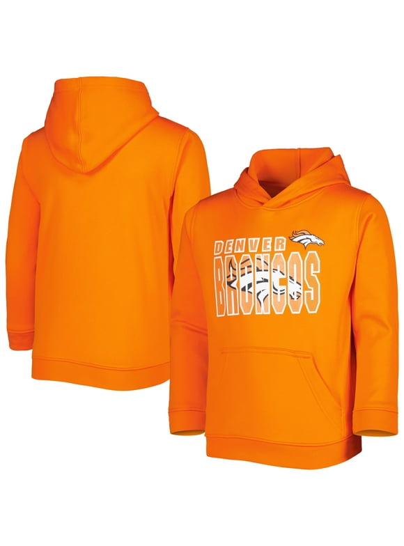 Youth Orange/Heathered Gray Denver Broncos Fan Flare Pullover Hoodie &  Pants Set