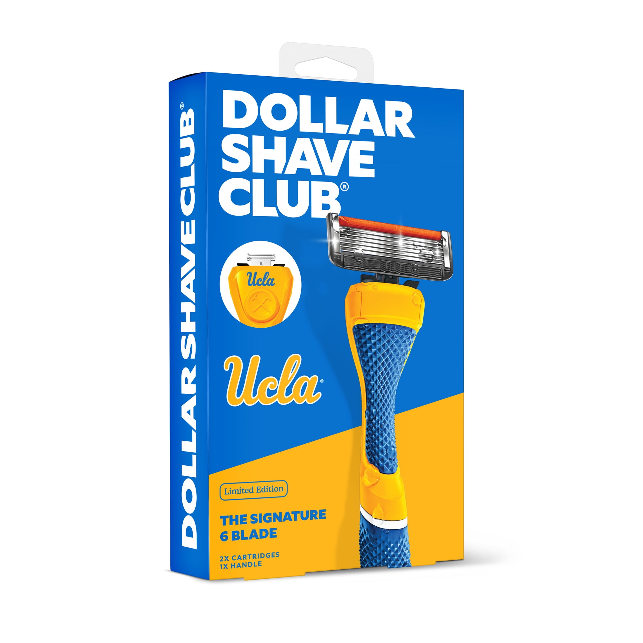 Dollar Shave Club UCLA 6-Blade Razor Starter Set