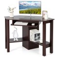thumbnail image 1 of Costway Wooden Corner Gaming Computer Desk Workstation Laptop Table Office W/ Drawer, 1 of 10