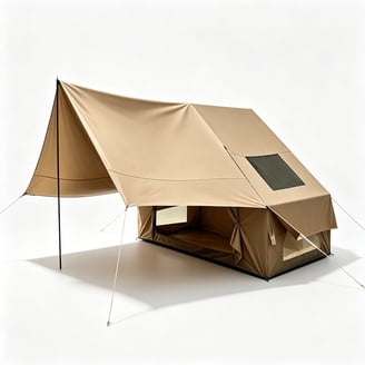 Coleman Tenaya Lake 8 Person Lighted Fast Pitch Cabin Tent, 1 Room