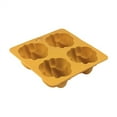 thumbnail image 2 of The Kosher Cook KCBW0164 Royal "Challettes" Silicone Pan, 4 Cavities, 2 of 2