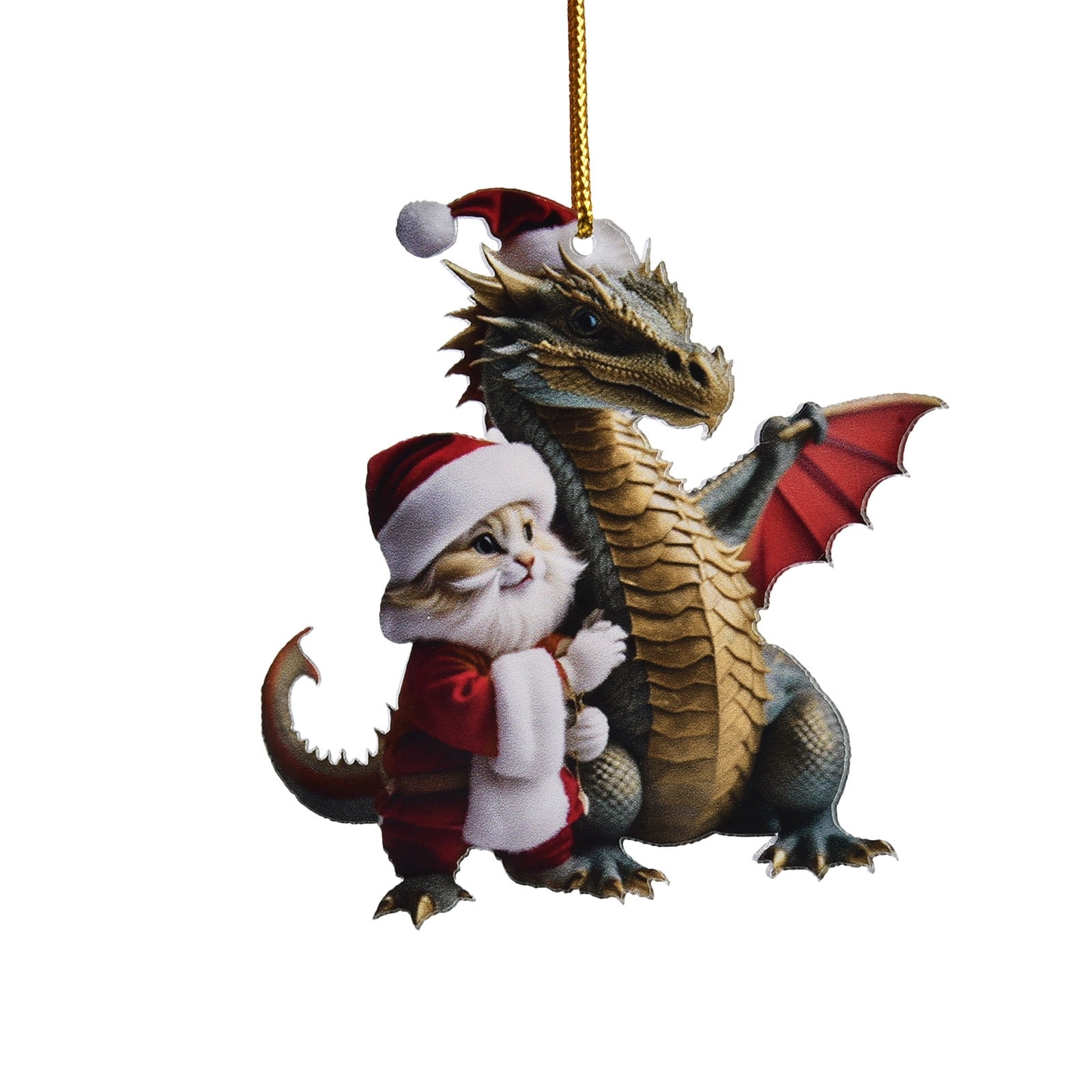 2D Acrylic Christmas Ornament Christmas Tree Ornament Christmas ...