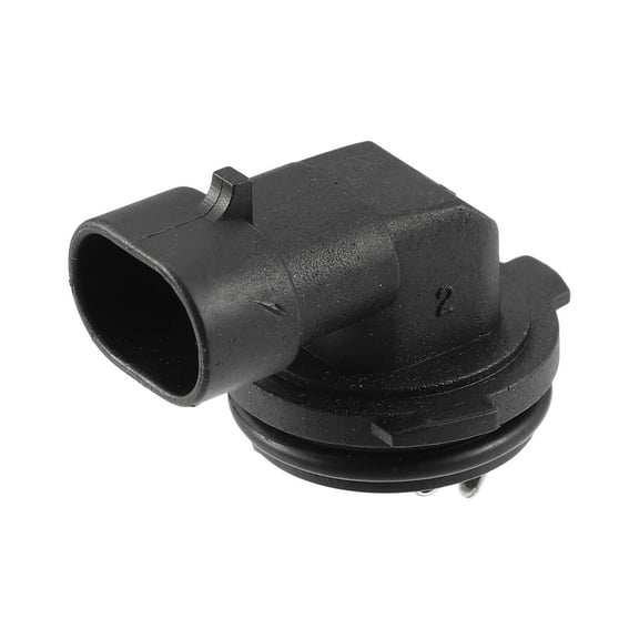 Unique Bargains Fog Light Bulb Holder Socket 1445 H1 for Automotive Car Vehicle Plastic Black